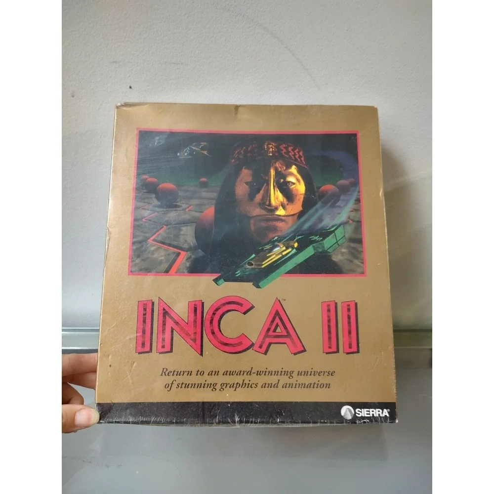 Vintage computer game Sierra Inca 2 new sealed
